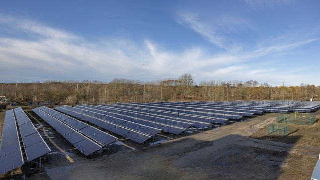 Solarthermieanlage für die Potsdamer Fernwärme