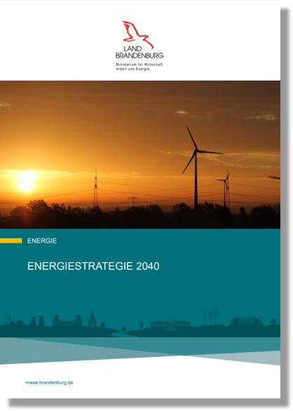 Cover der Energiestrategie 2040