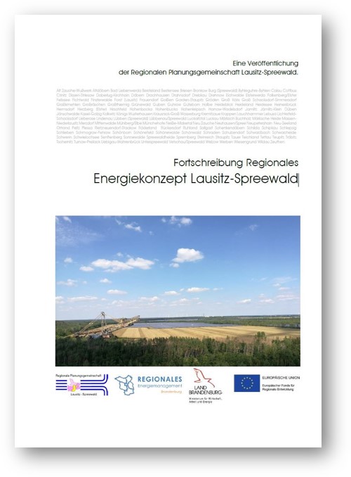 Cover des Regionalen Energiekonzepts Lausitz-Spreewald
