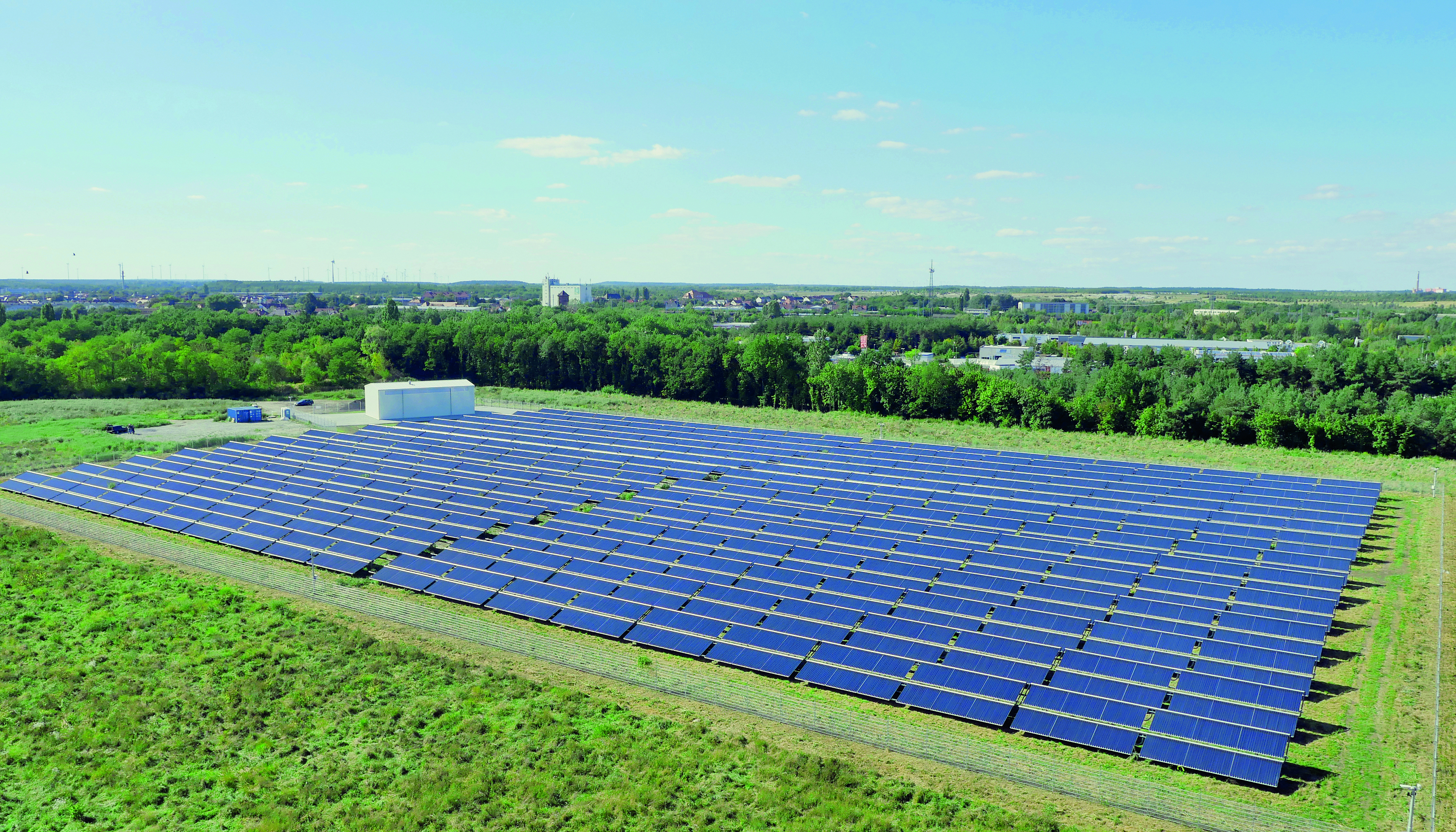 Solarkollektorfeld Senftenberg